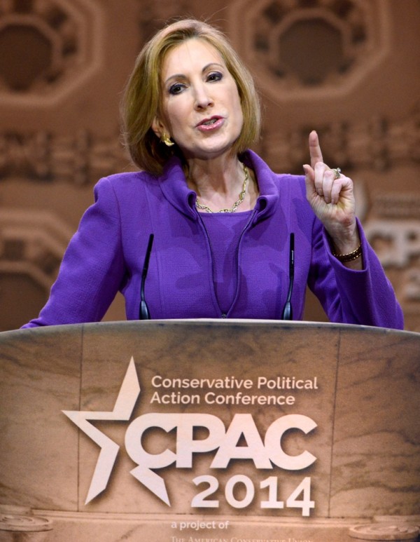 Carly Fiorina speaks at CPAC conference