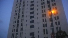 The building in Shanghai housing Unit 61398, an alleged hacking unit of the Chinese military.