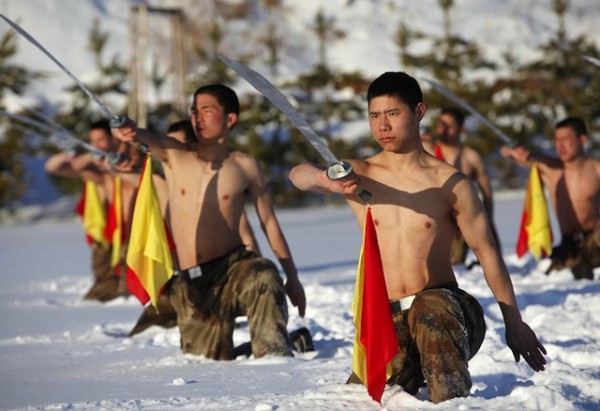 china winter training
