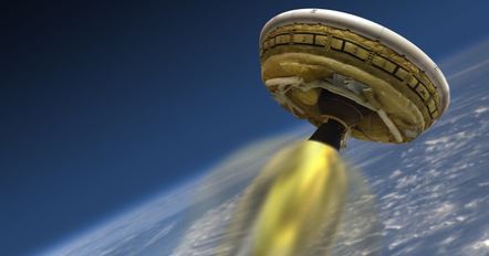 NASA's flying saucer