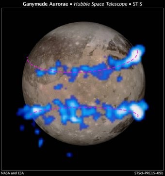 The Jovian moon, Ganymede