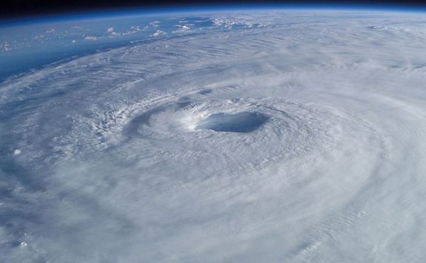 Hurricane Isabel as seen from space