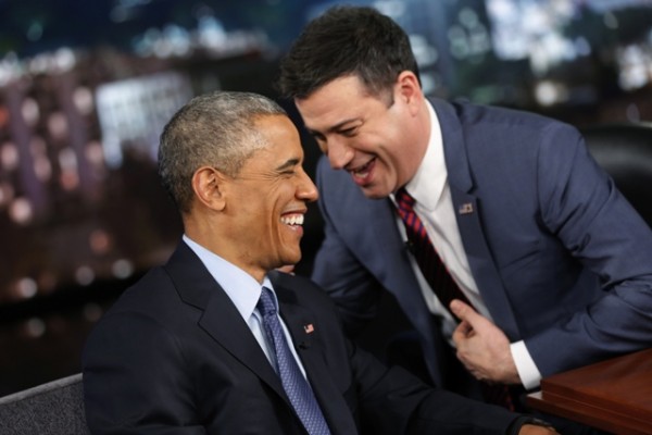 President Barack Obama on 'Jimmy Kimmel Live'
