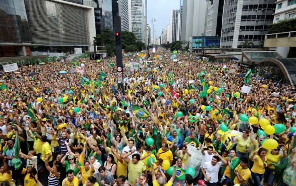 Brazil anti-government protest