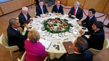 G7 leaders meet in Brussels