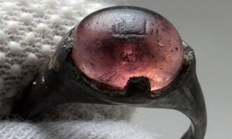 Viking Era Ring with "For Allah" Inscription