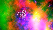 Dust in a supernova