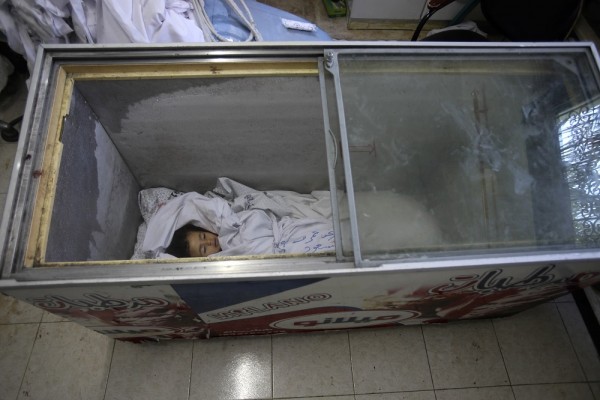 Child's Body In A Freezer