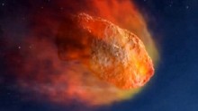 Asteroid 2014-YB35, an artist's concept