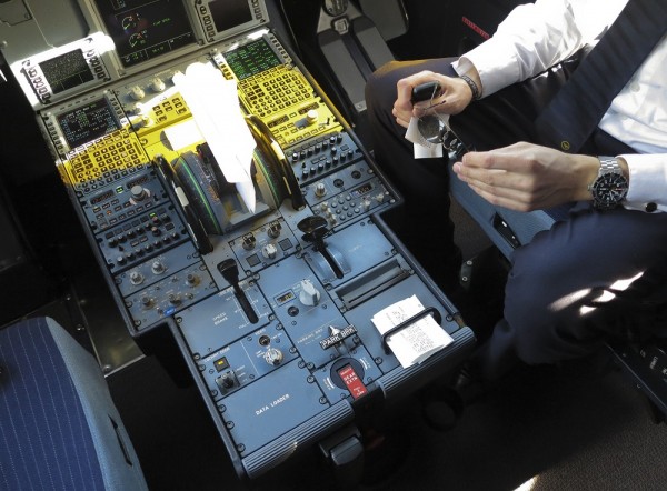 Germanwings cockpit