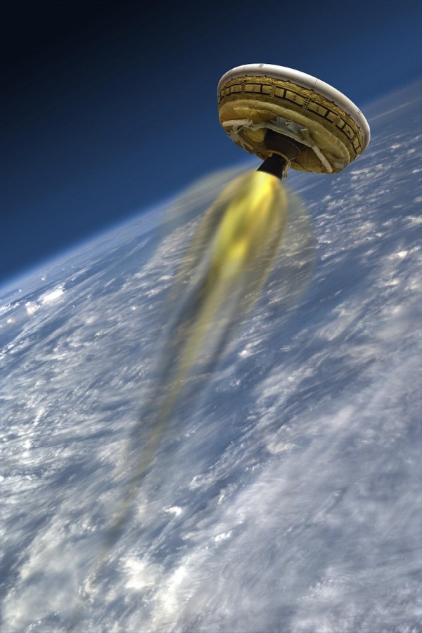 The NASA flying saucer 