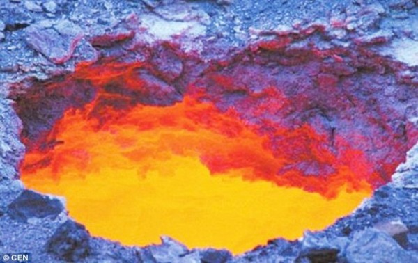 Fiery Pit in China