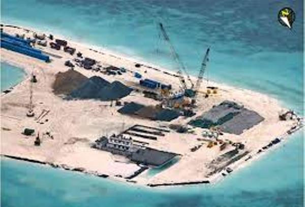 China's Land Reclamation Activities In Spratly Destroying Maritime Resources