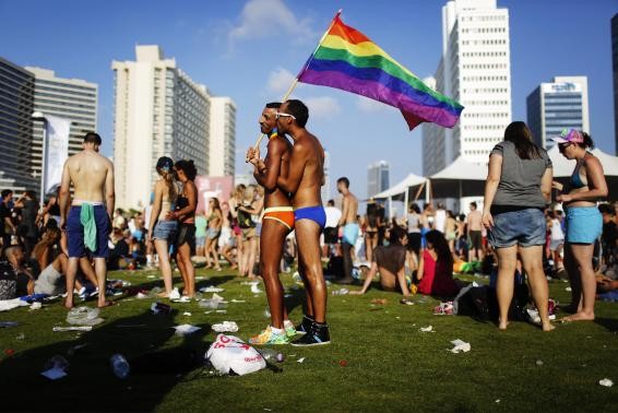 Thousands of LGBT's flocked to Tel Aviv's 16th Annual Gay Pride Parade, June 13, 2014.