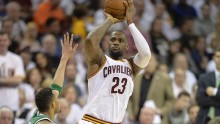 Lebron James and Cleveland Cavaliers Beat Boston Celtics in Game 1 of Playoffs