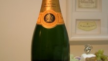 Veuve-Clicquot Ponsardin champagne. 