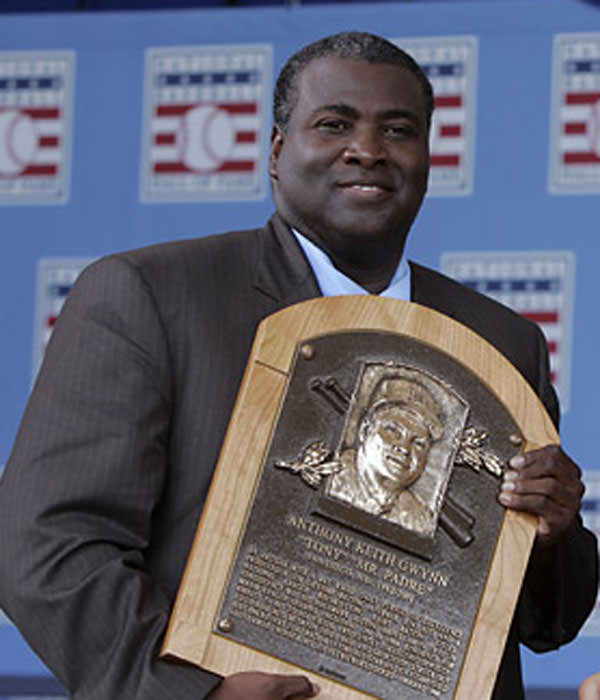 Tony "Mr. Padre" Gwynn inducted into Baseball Hall of Fame