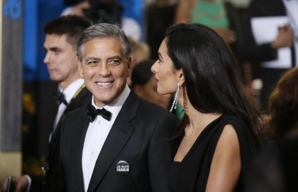 George, Amal Clooney
