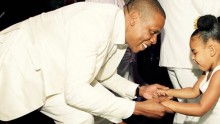Jay Z and daughter Blue Ivy