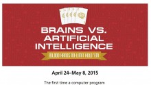 Brains vs AI poker game