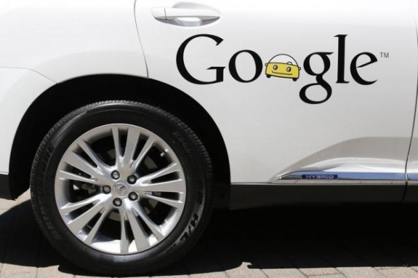 A Google self-driving vehicle is parked at the Computer History Museum after a presentation in Mountain View, California May 13, 2014.