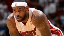 Miami Heat's LeBron James opted out of his remaining two-year contract