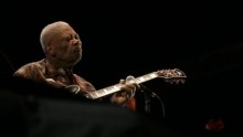 U.S. blues legend B.B. King performs during the 46th Jazz Festival in San Sebastian July 21, 2011.