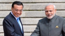 President Xi JinPing and PM Narendra Modi 
