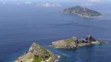 Trawler sinks near disputed islands