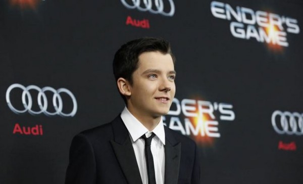 Asa Butterfield during one of the premiere shows of "Ender's Game."