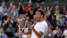 Grigor Dimitrov became the first Bulgarian ever to reach the men's quarterfinals of Wimbledon