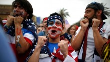 American fans dominate the 2014 World Cup online, according to early tallies released by FIFA.