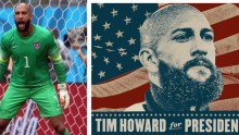 U.S. goalkeeper Tim Howard