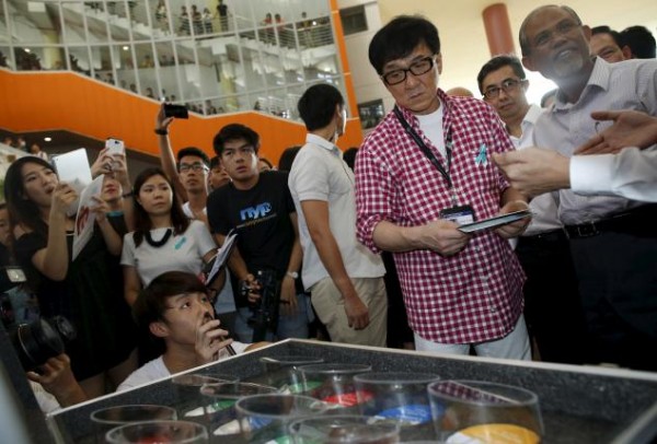 Singapore's new anti-drug ambassador, actor Jackie Chan