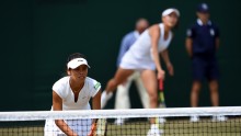 Peng and Hsieh falls short of their title defense at the Wimbledon Championships