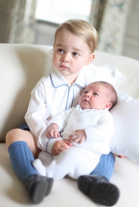 Prince George and Princess Charlotte