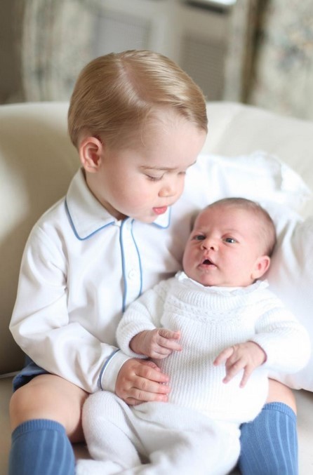 Prince George and Princess Charlotte