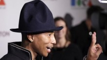 Singer Pharrell Williams 