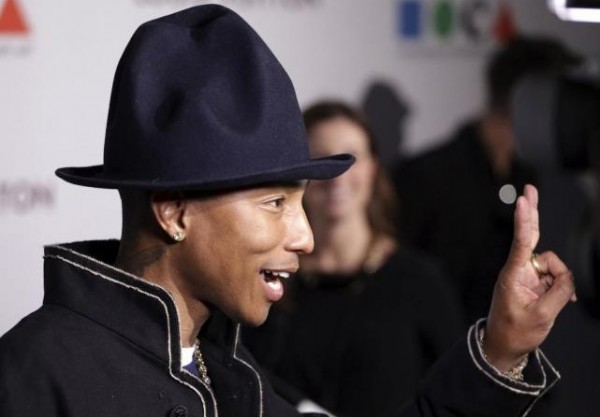 Singer Pharrell Williams 