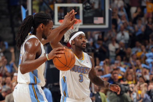 Kenneth Faried and Ty Lawson