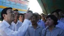 Vietnamese President Truong Tan Sang