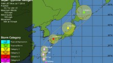 Neoguri now a super typhoon and continues to threaten Okinawa in Japan