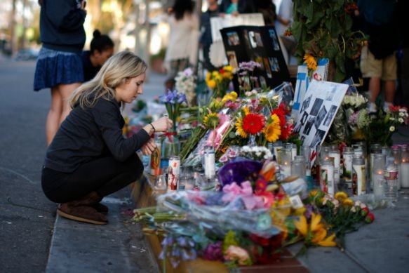 Tribute to victims of May 23 shooting in Santa Barbara, California