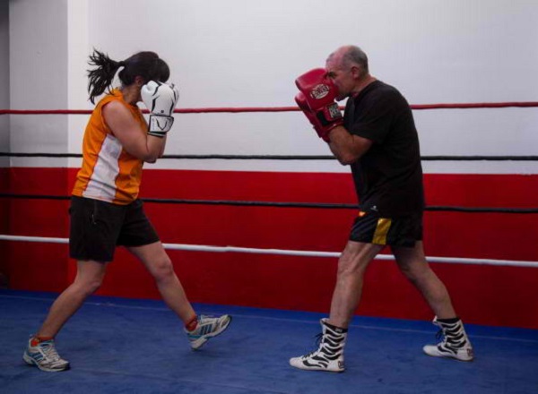 Spanish Women Take Up The Traditionally Male Sport Of Boxing