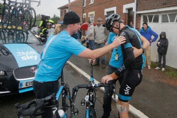 Defending Champion Chris Froome Bids Tour de France Goodbye