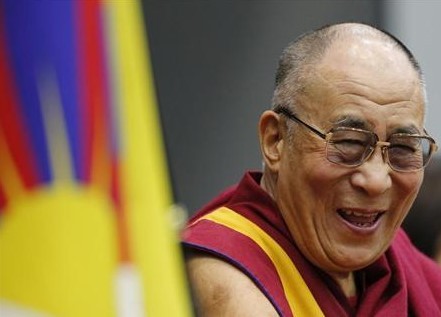 Tibetan spiritual leader the Dalai Lama 