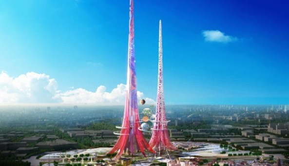 World’s Next Tallest Buildings to Clean the Air for China