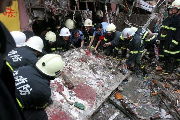 China Shoe Factory Collapse