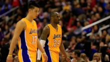 Jeremy Lin and Kobe Bryant