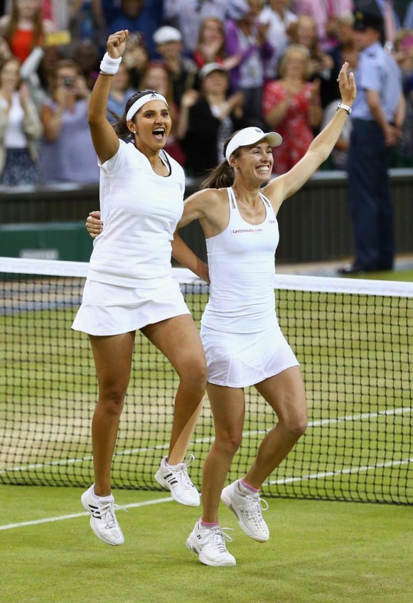 Martina Hingis and Sania Mirza